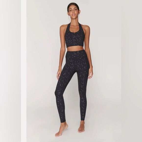 Spiritual Gangster Star Pattern Leggings Size Small - Picture 1 of 6